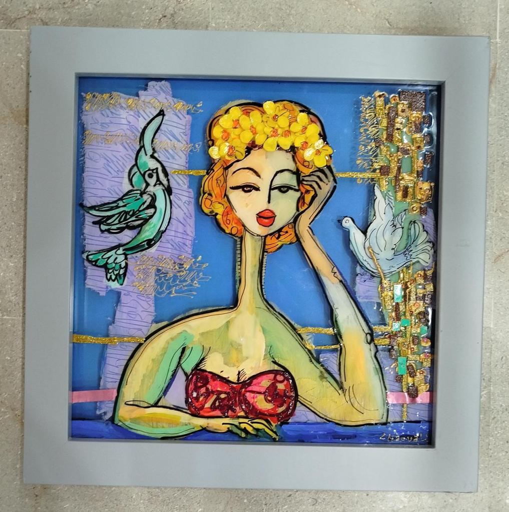 "Dreamer" by Amin Chaouali: Why Invest in a Unique Contemporary Painting from a Tunisian Artist?