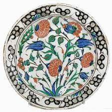 Plat, Turquie, Iznik, vers 1570