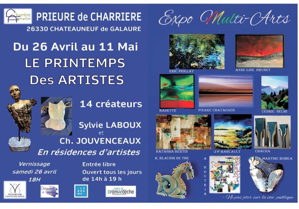 Sylvie Laboux au Prieuré de Charrière : Une exploration sensible du grès dans l’exposition collective de 2025