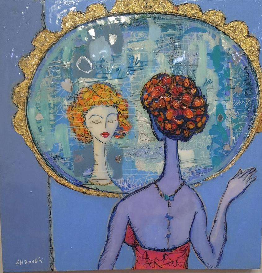🎨 Exposition Amin Chaouali à la Galerie Kalysté : "Miroir, mon beau miroir" — Une plongée poétique dans les reflets de l'âme